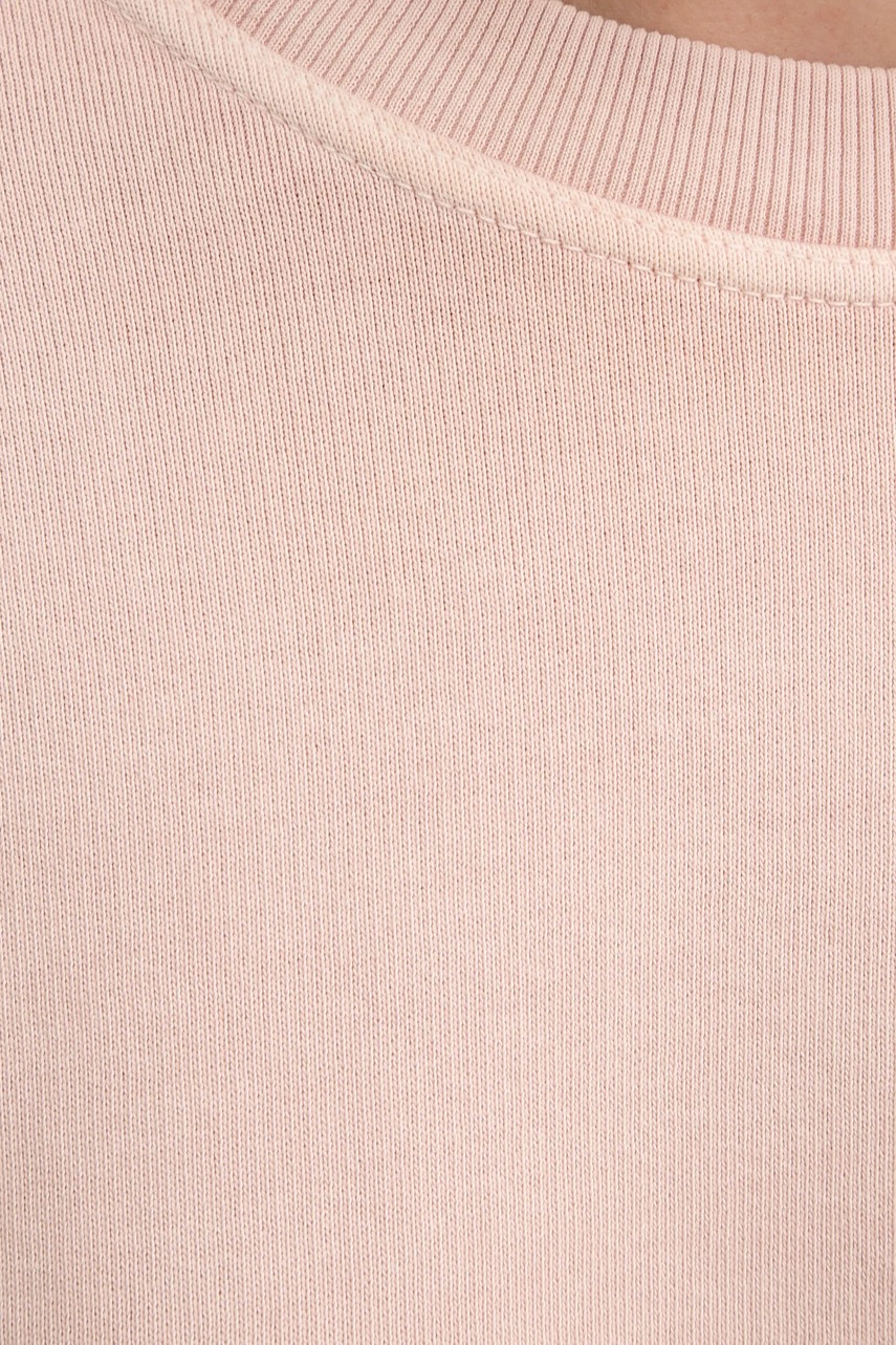 Βαμβακερή μπλούζα G-Star γυναικεία, χρώμα: πορτοκαλί, D26361-D993 φωτογραφία