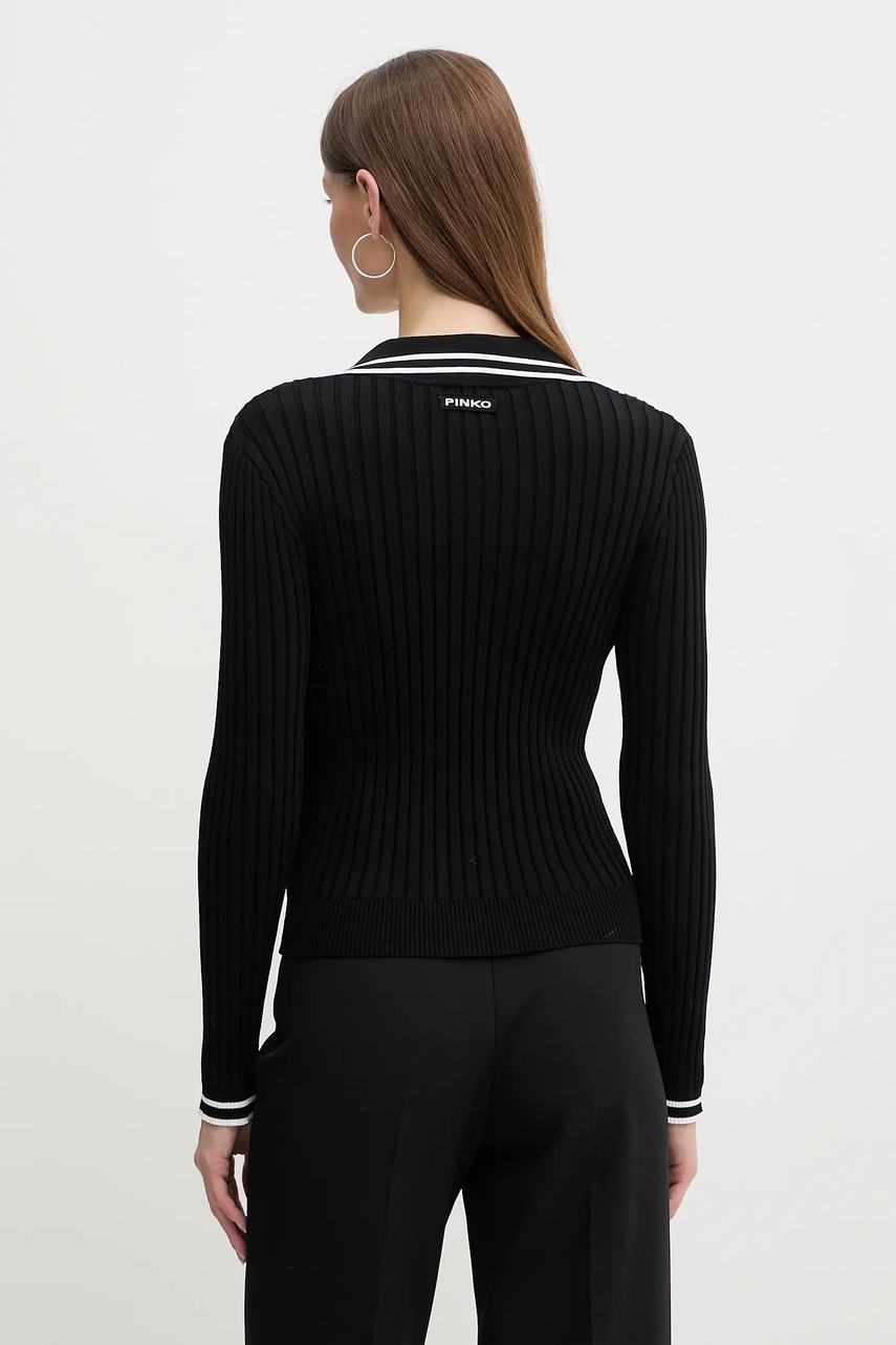 Πουλόβερ Pinko χρώμα: μαύρο, 105418 A2PS φωτογραφία