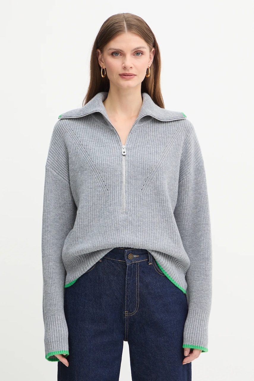 Πουλόβερ με προσθήκη μαλλιού Pinko