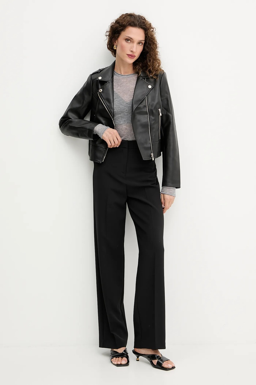 Свитер из льна Pinko цвет серый лёгкий 105398 A2PM