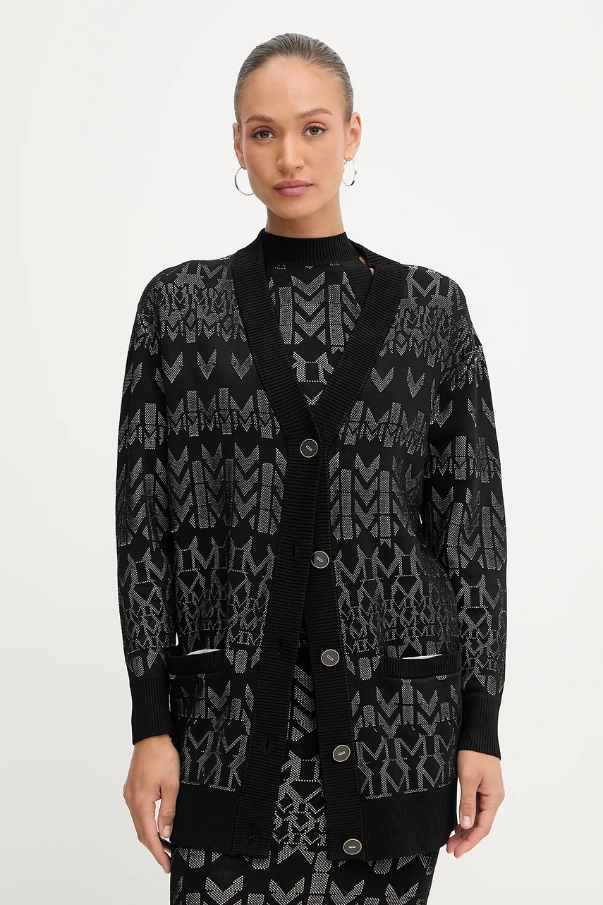 Levně Kardigan Marciano Guess BILLIE dámský, černá barva, 5YGR05 5877Z
