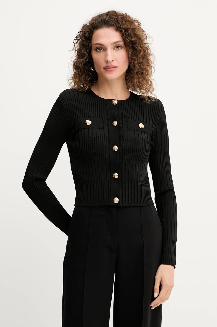 Levně Kardigan Marciano Guess JANET dámský, černá barva, 5YGR32 5881Z