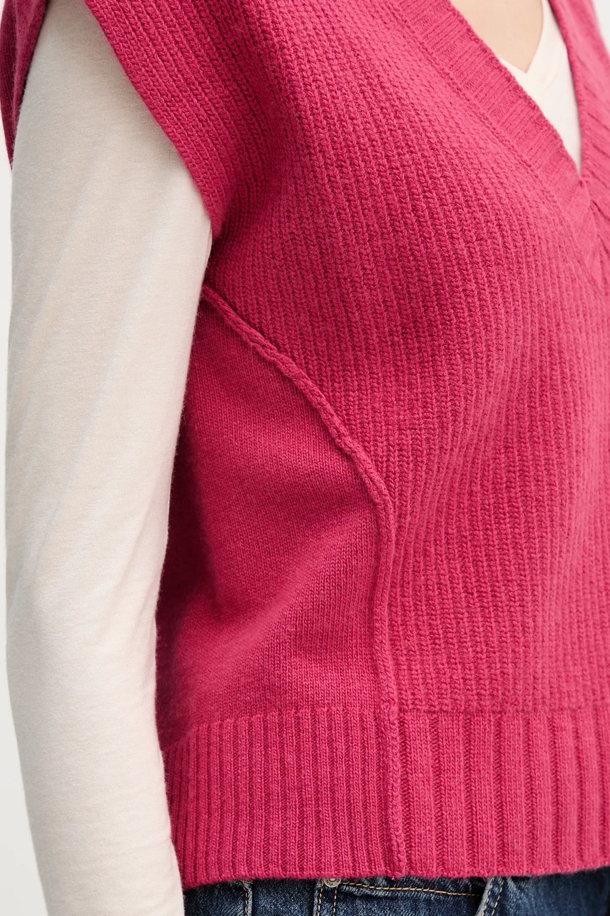 Γιλέκο με προσθήκη μαλλιού United Colors of Benetton φωτογραφία