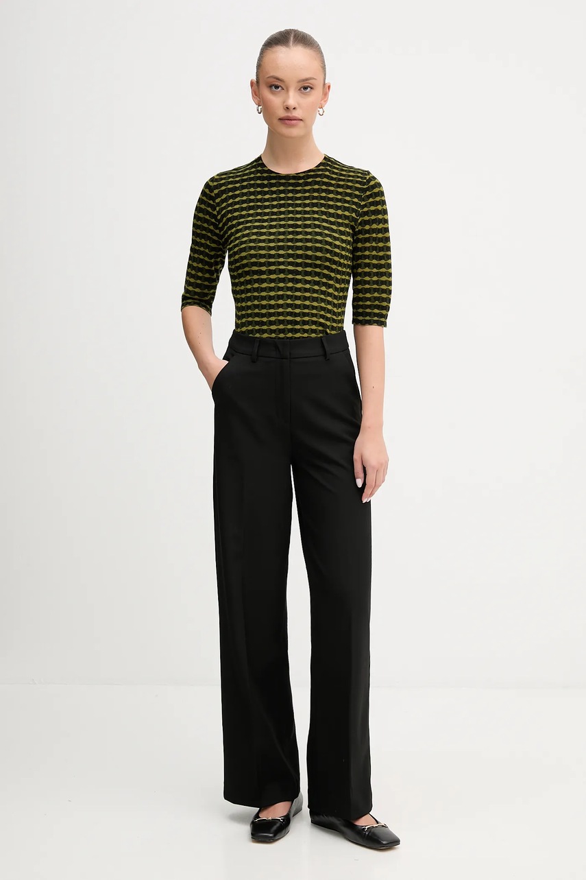 Свитер United Colors of Benetton цвет зелёный лёгкий 12F3D10EE