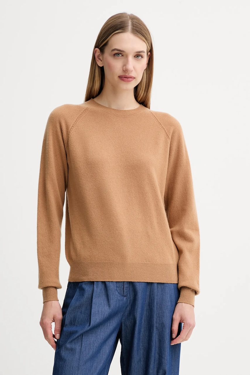 Fracomina pulover de lână culoarea bej, light, FR25WT7012K47301