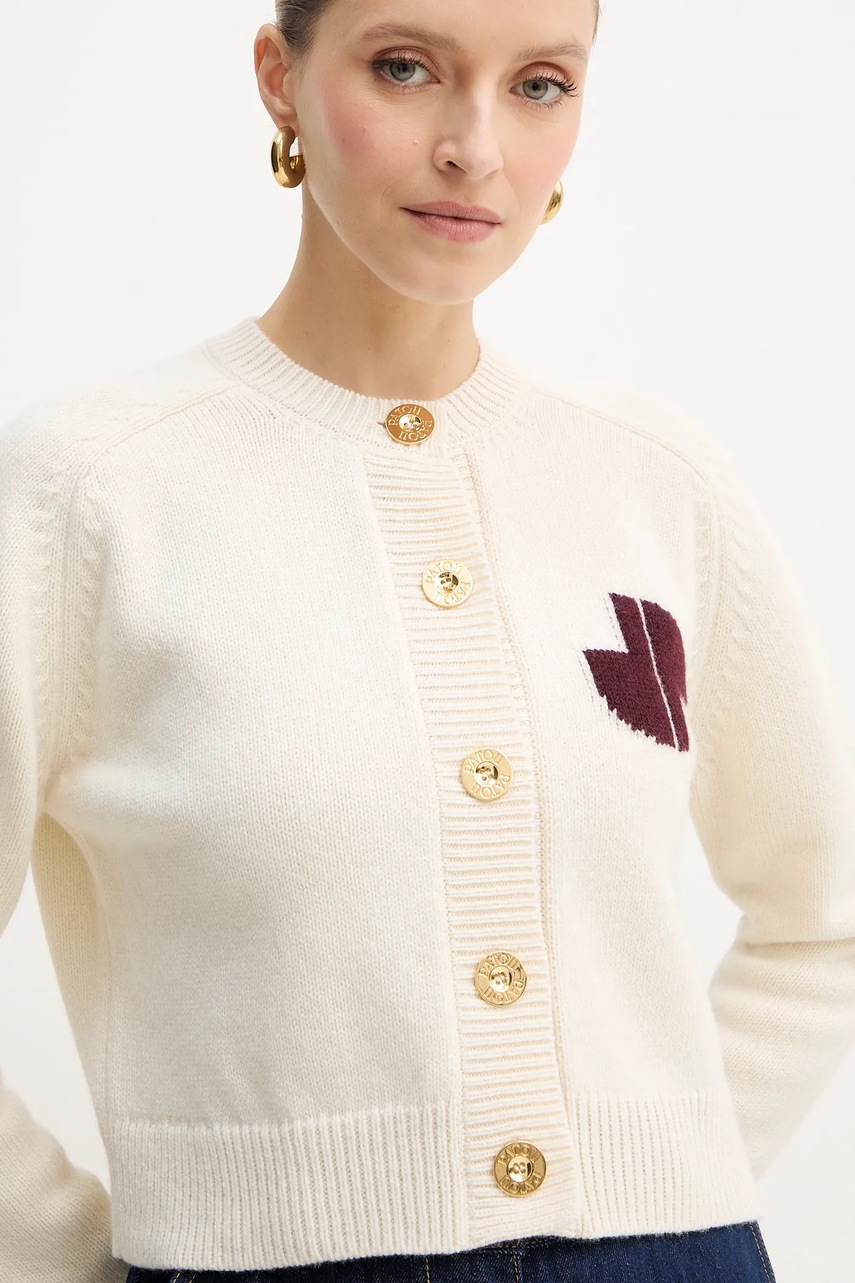 Vlněný kardigan Patou (obrázek 4)