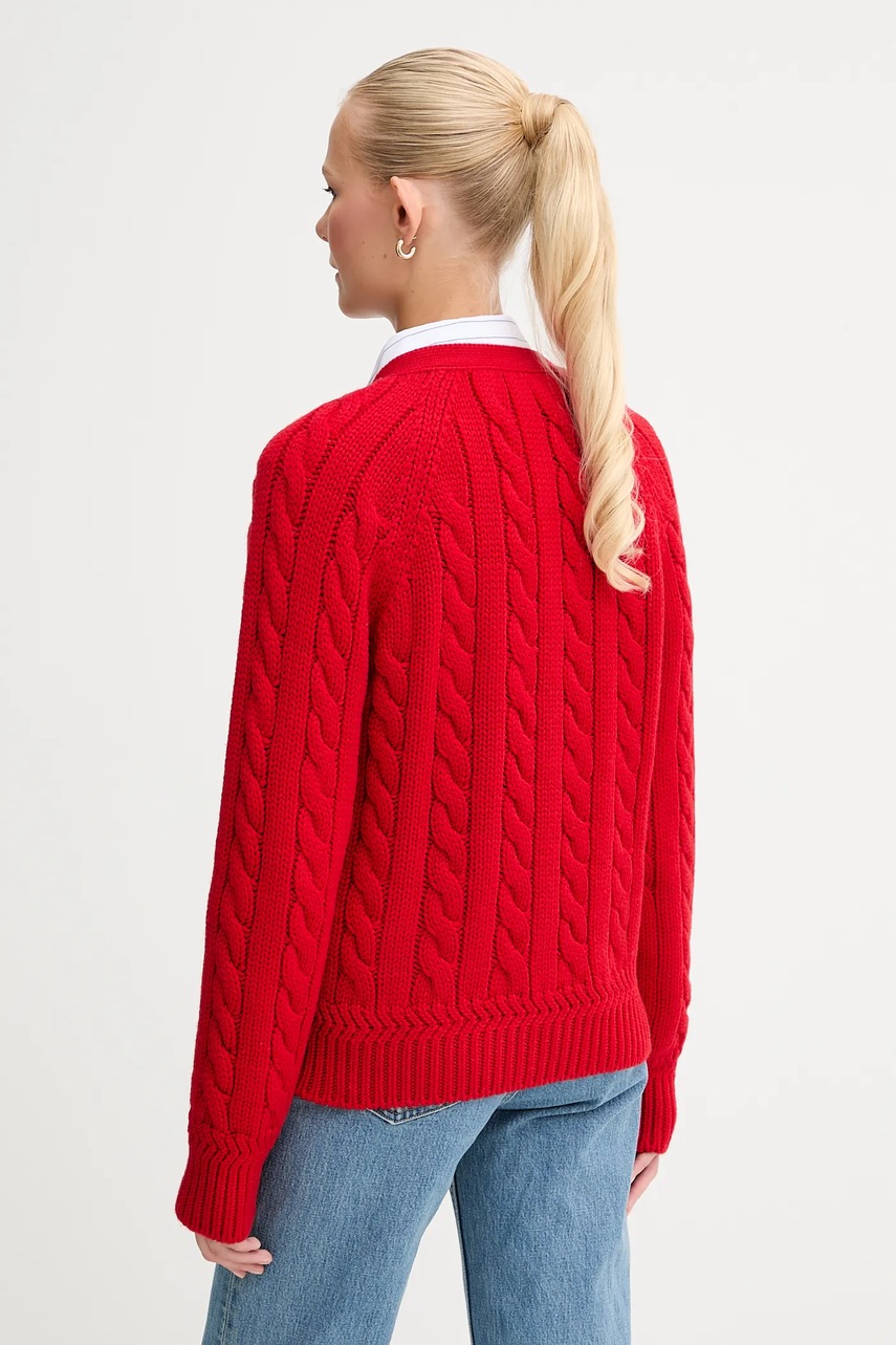 Vlněný kardigan Bally (obrázek 3)