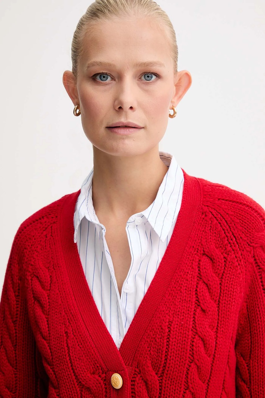 Vlněný kardigan Bally (obrázek 4)