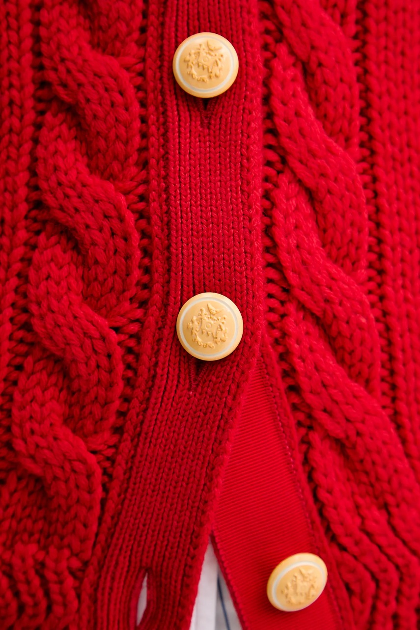 Vlněný kardigan Bally (obrázek 7)