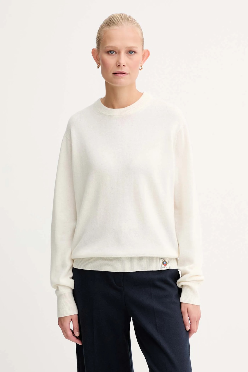 Bally pulover de cașmir culoarea bej, light, WKN0BA