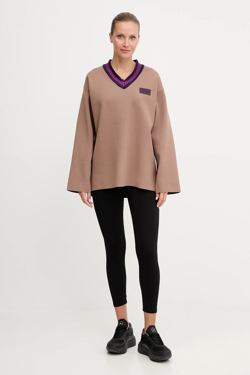 Свитер EA7 Emporio Armani цвет бежевый лёгкий AF18425.7X000388