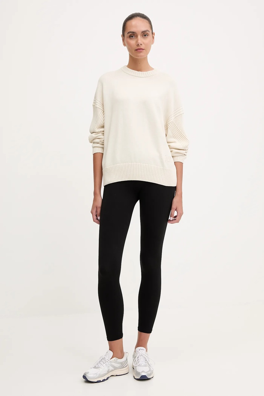 Свитер Napapijri D-Sarca цвет бежевый лёгкий NP0A892CN1J1