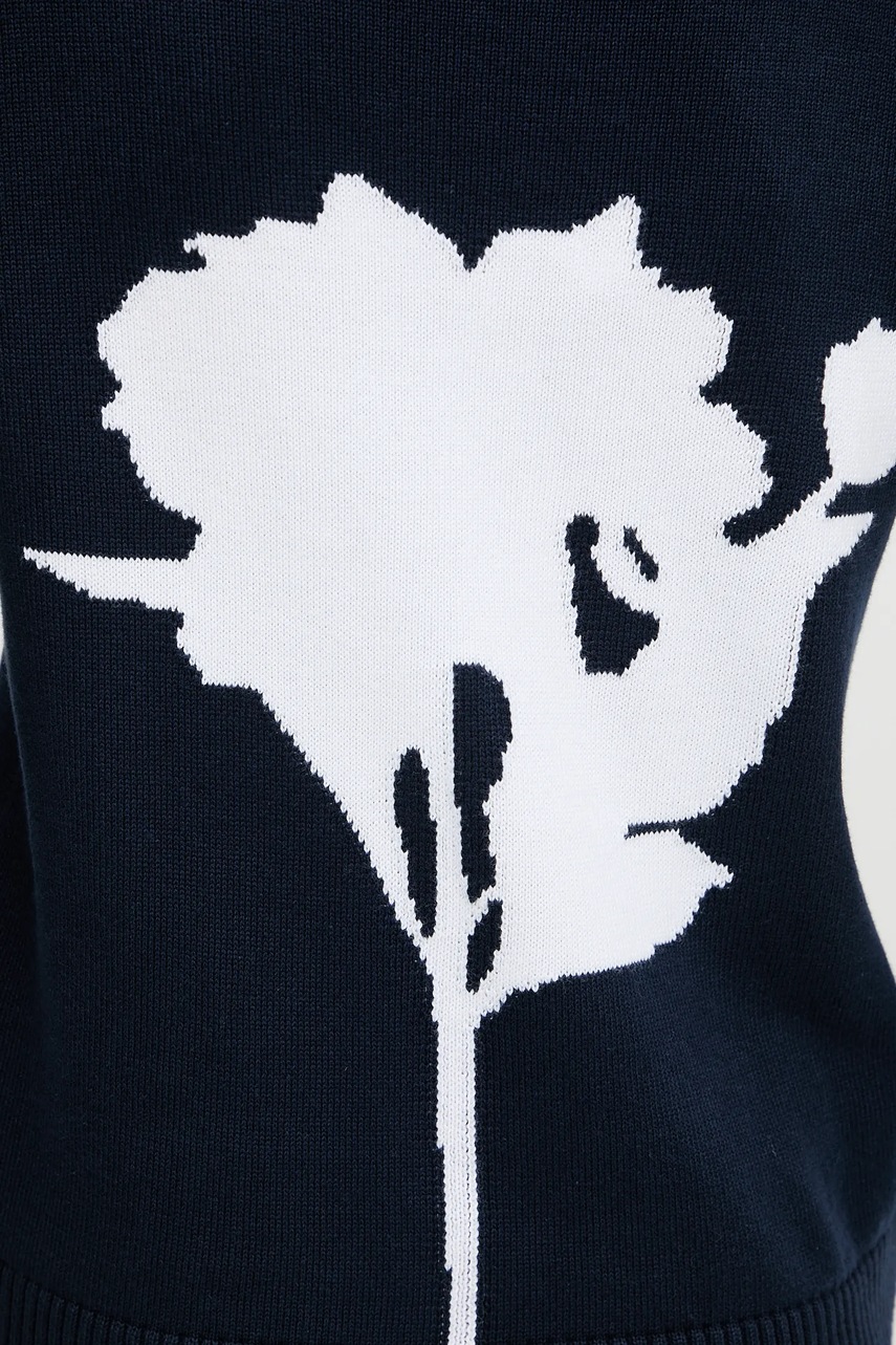 Bavlněný svetr MM by Max Mara GAIA (obrázek 5)