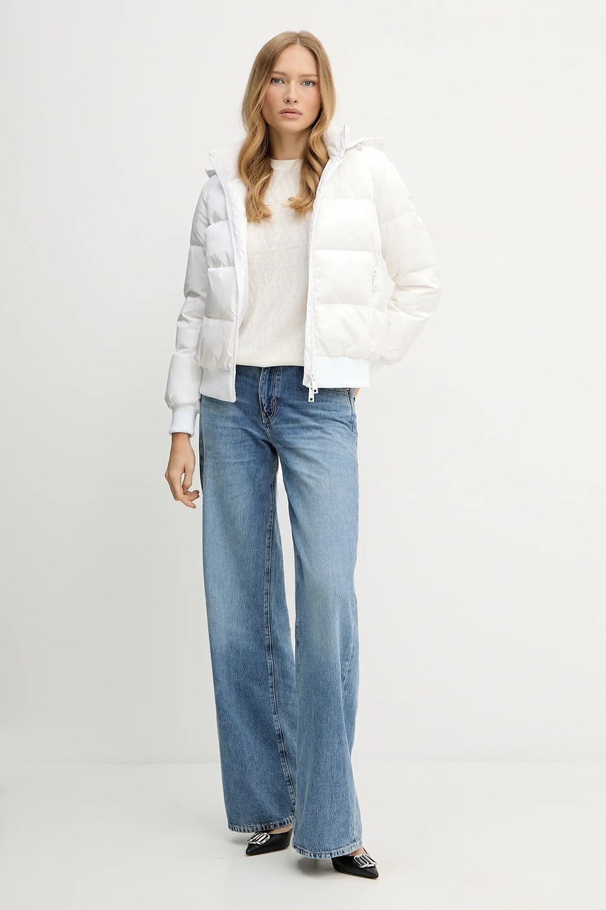 Свитер Armani Exchange цвет бежевый лёгкий XW001317 AF16619