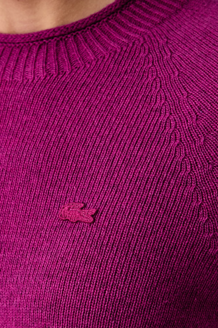 Lacoste Lacoste πουλόβερ γυναικείο μάλλινο - 4