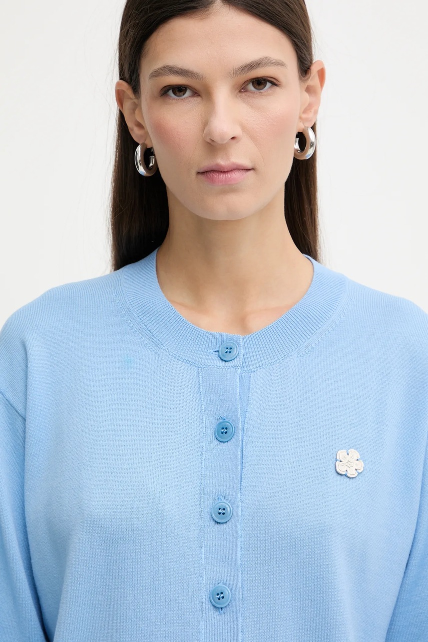 Vlněný kardigan Kenzo (obrázek 4)