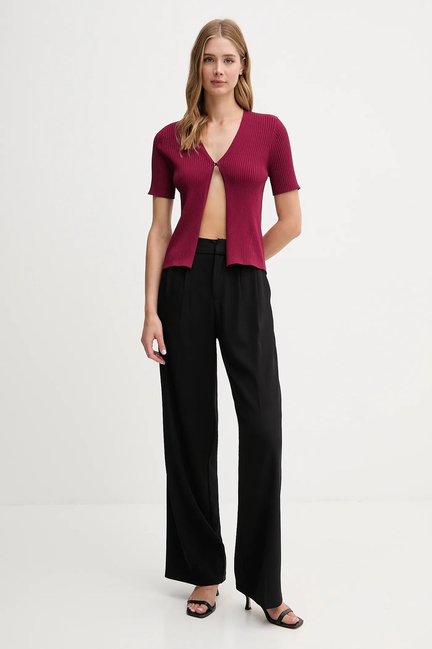 Джемпер Dkny цвет бордовый лёгкий P52XAX02