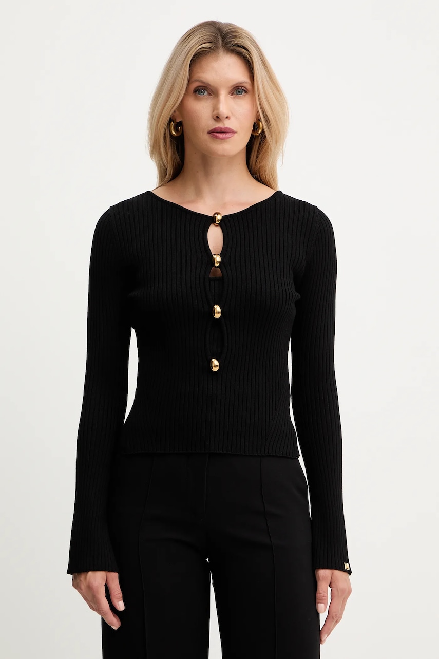 Levně Svetr Marciano Guess AGATHE dámský, černá barva, 5BGR44 5891Z