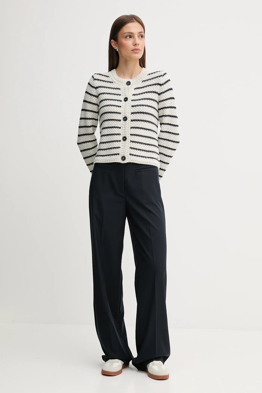 Хлопковый кардиган Pepe Jeans цвет серый PL7000028