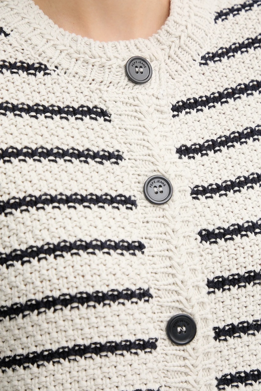 Bavlněný kardigan Pepe Jeans (obrázek 5)