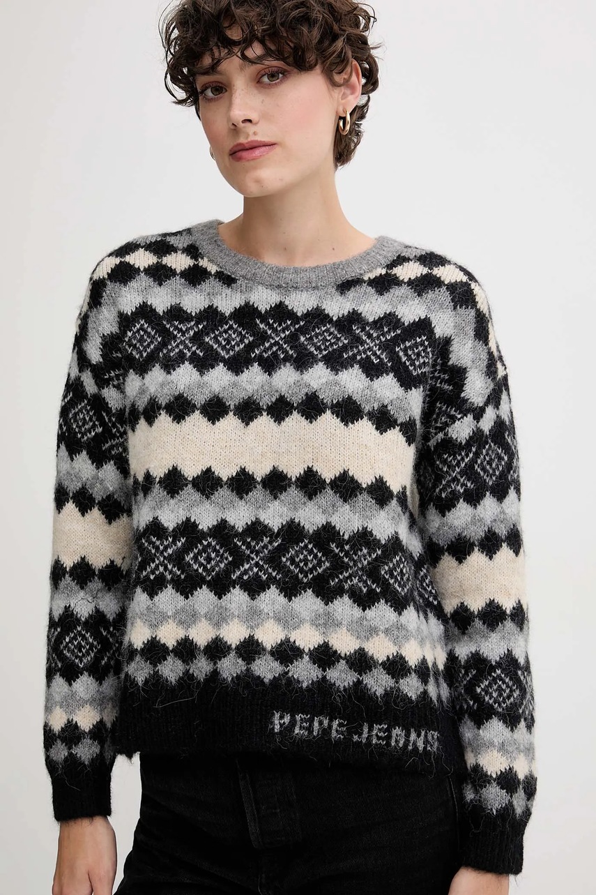 Sveter s prímesou vlny Pepe Jeans