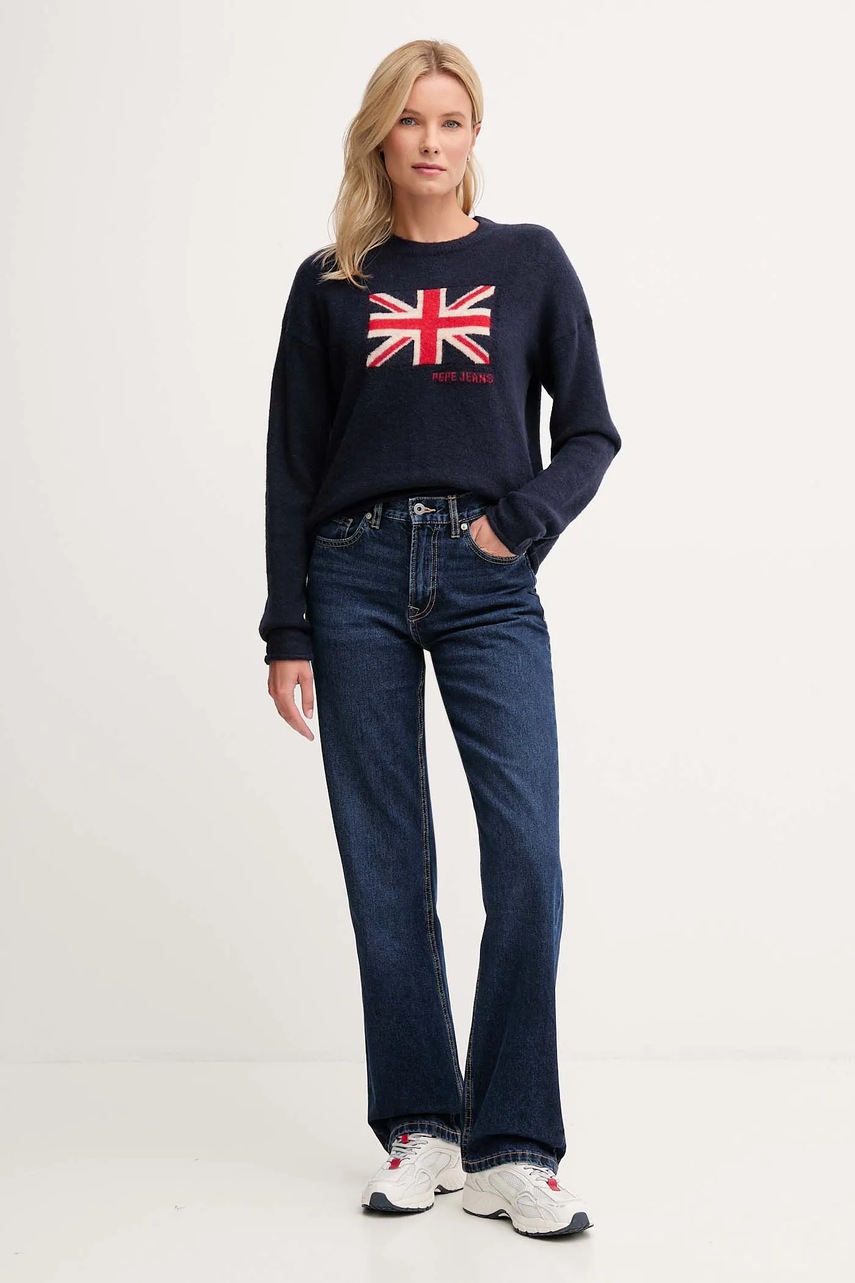 Свитер Pepe Jeans цвет синий  PL7000058