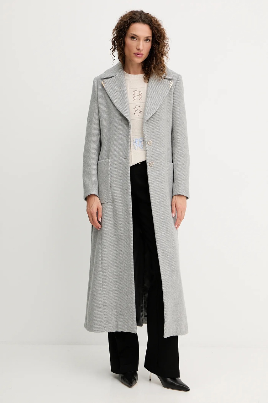 Свитер с шерстью Twinset цвет бежевый лёгкий 252TP3313