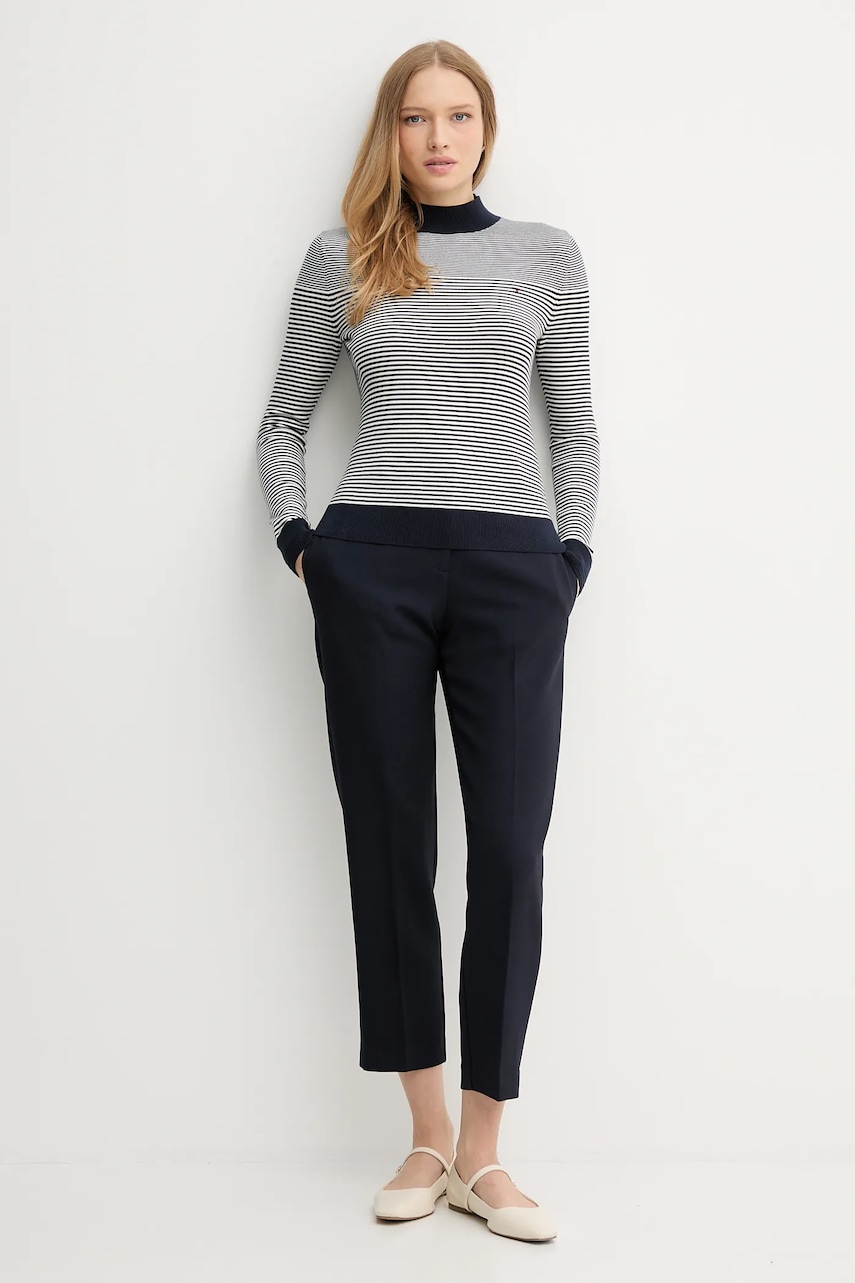 Свитер Tommy Hilfiger цвет синий лёгкий WW0WW47462 Свитер Tommy Hilfiger цвет синий лёгкий WW0WW47462