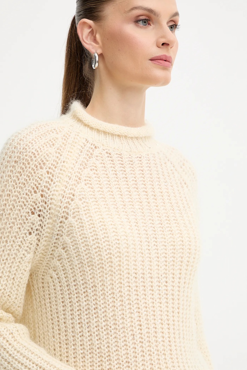 Svetr s příměsí vlny Luisa Spagnoli (obrázek 4)