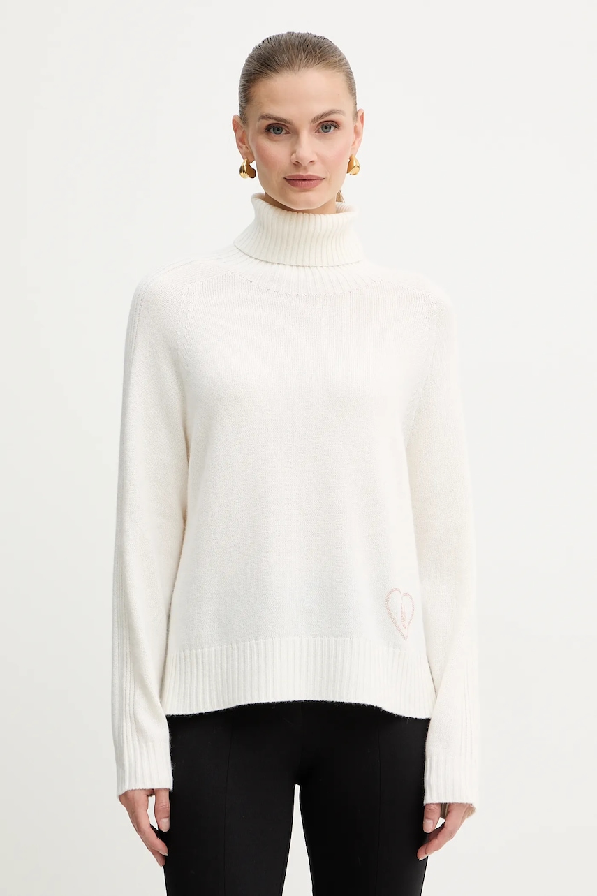 Πουλόβερ με προσθήκη μαλλιού Liu Jo