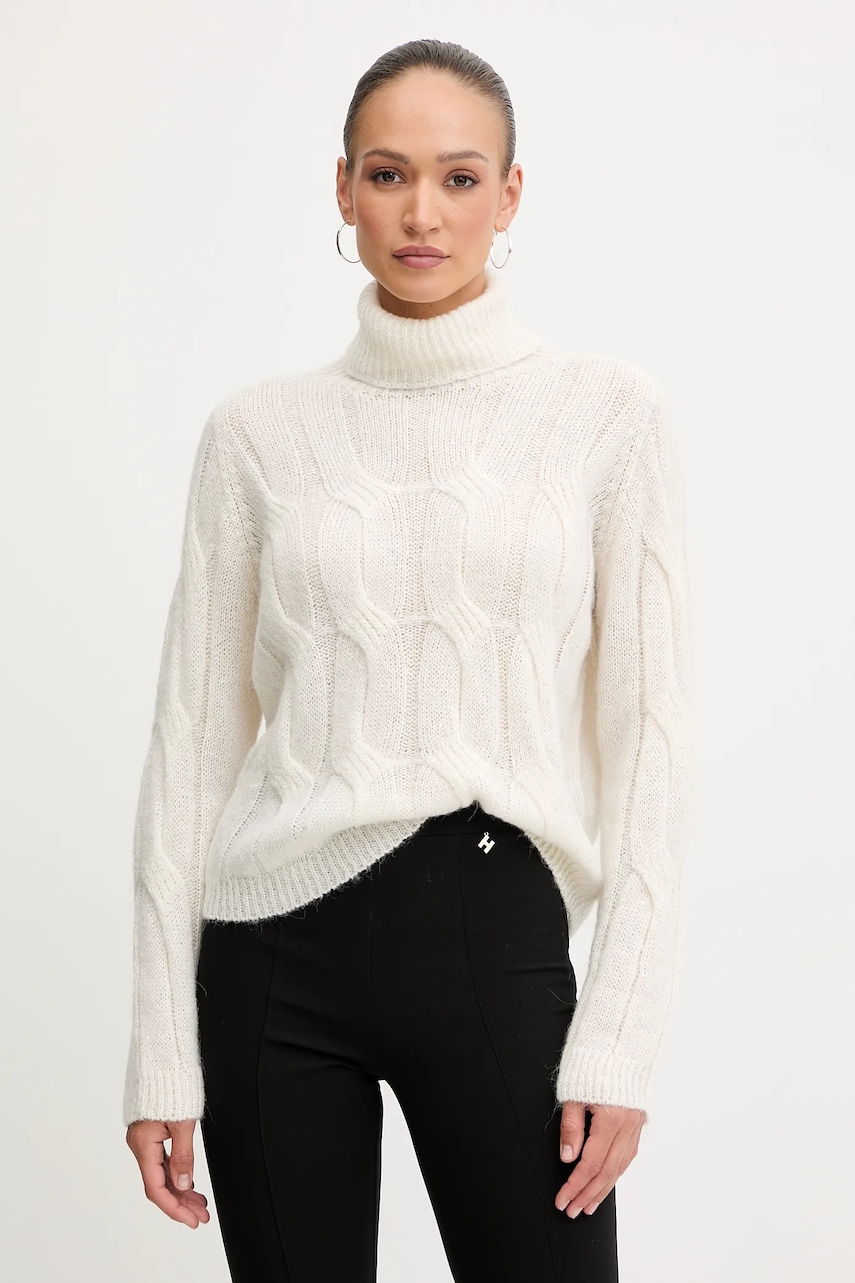 Πουλόβερ με προσθήκη μαλλιού Liu Jo