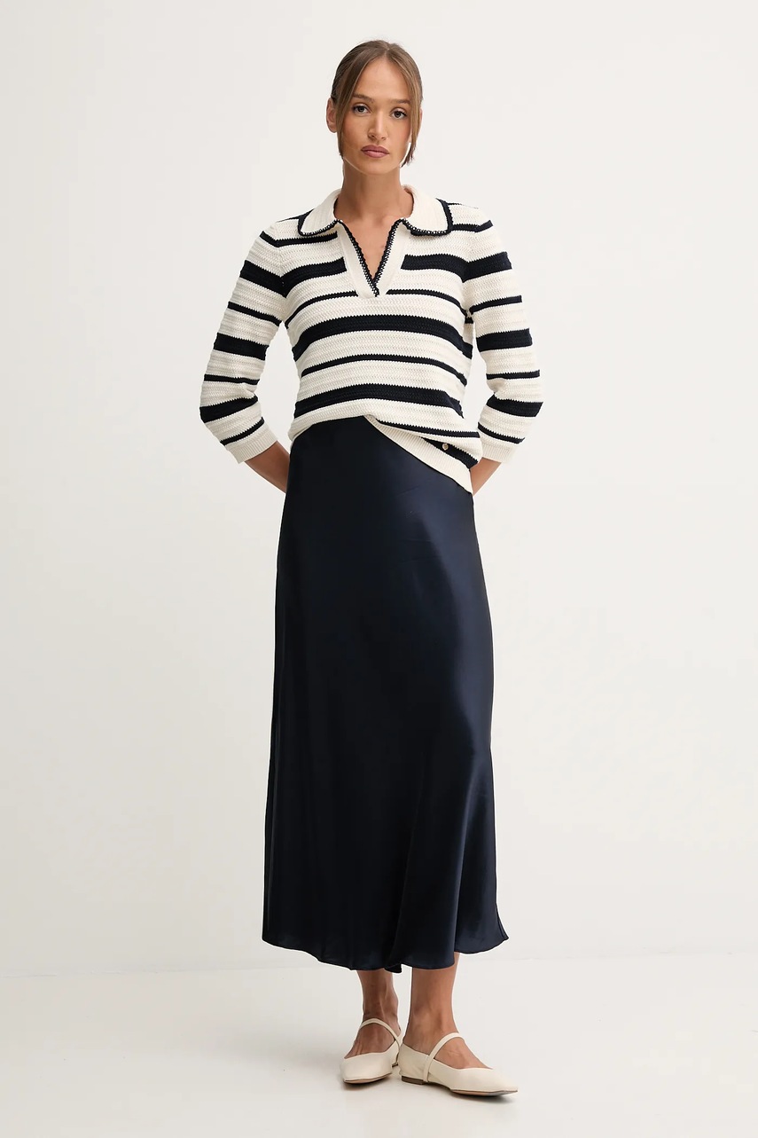 Хлопковый свитер Pedro del Hierro цвет бежевый  3512894