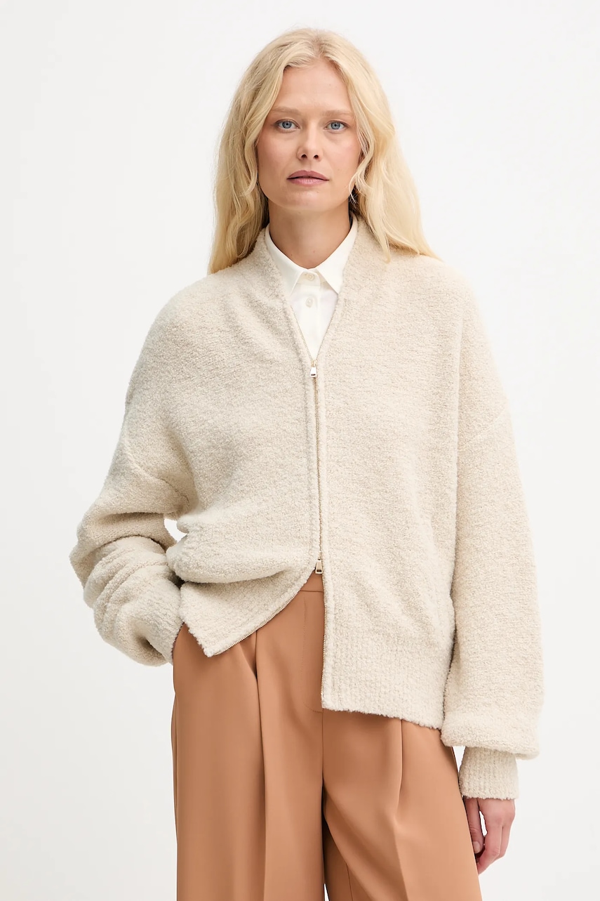 Marella cardigan culoarea bej, 2523906044200