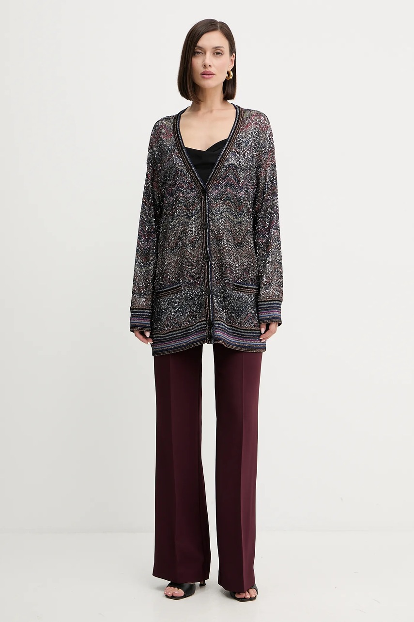 Джемпер Missoni цвет синий лёгкий DS25WM0T.BC005G Джемпер Missoni цвет синий лёгкий DS25WM0T.BC005G