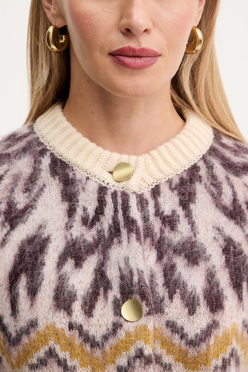 Ζακέτα με προσθήκη μαλλιού Forte Forte φωτογραφία