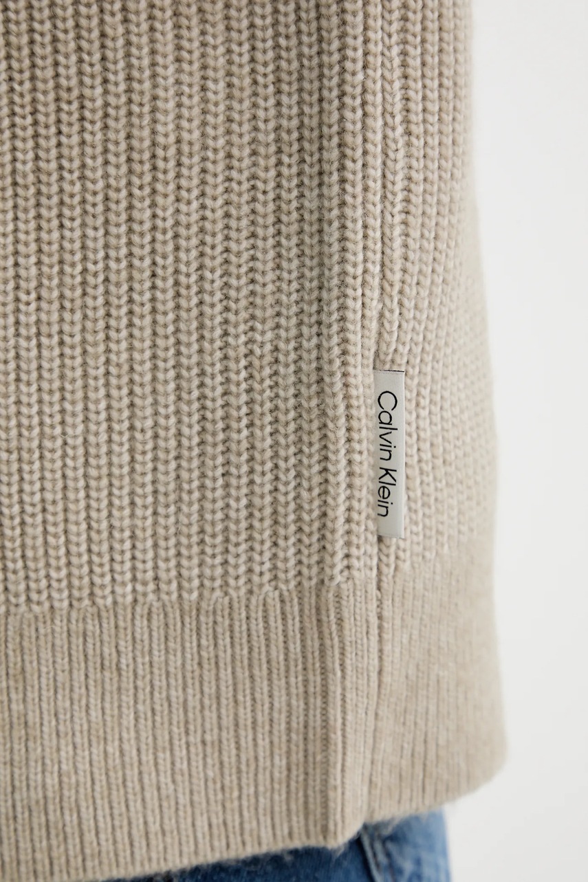 Πουλόβερ με προσθήκη μαλλιού Calvin Klein φωτογραφία