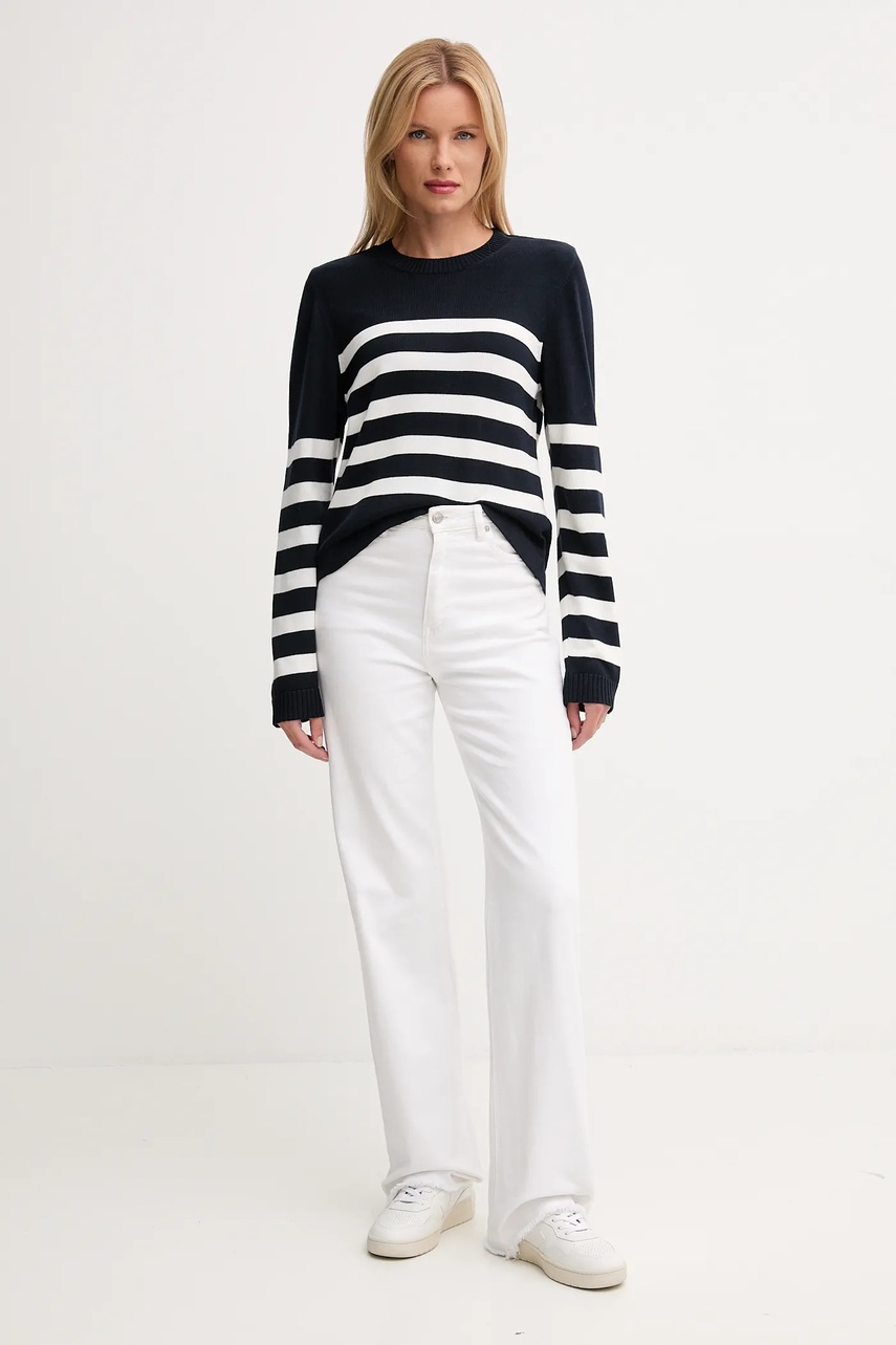 Свитер Barbour DEMI цвет синий лёгкий LKN1669