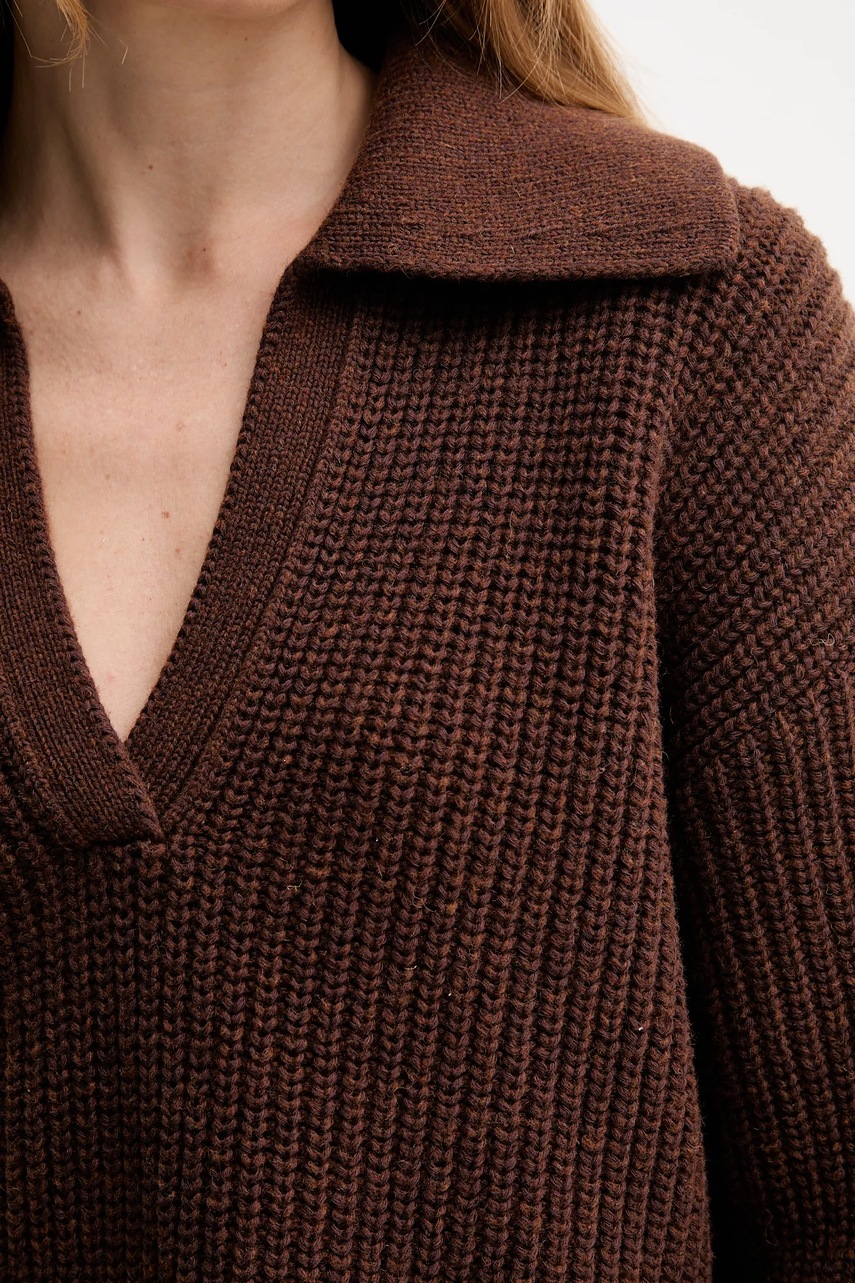 Svetr s příměsí vlny Barbour ROBYN (obrázek 6)