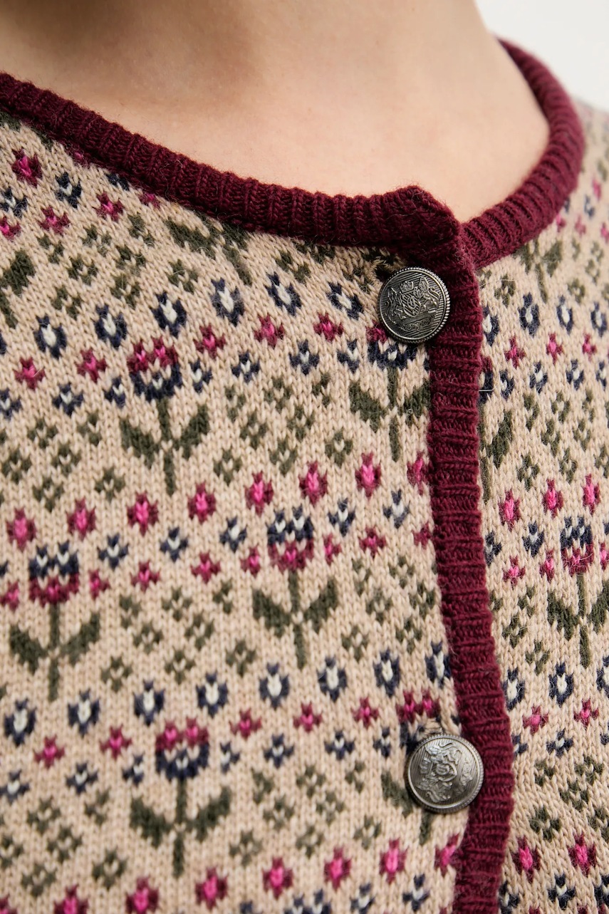 Ζακέτα με προσθήκη μαλλιού Hoss Intropia φωτογραφία