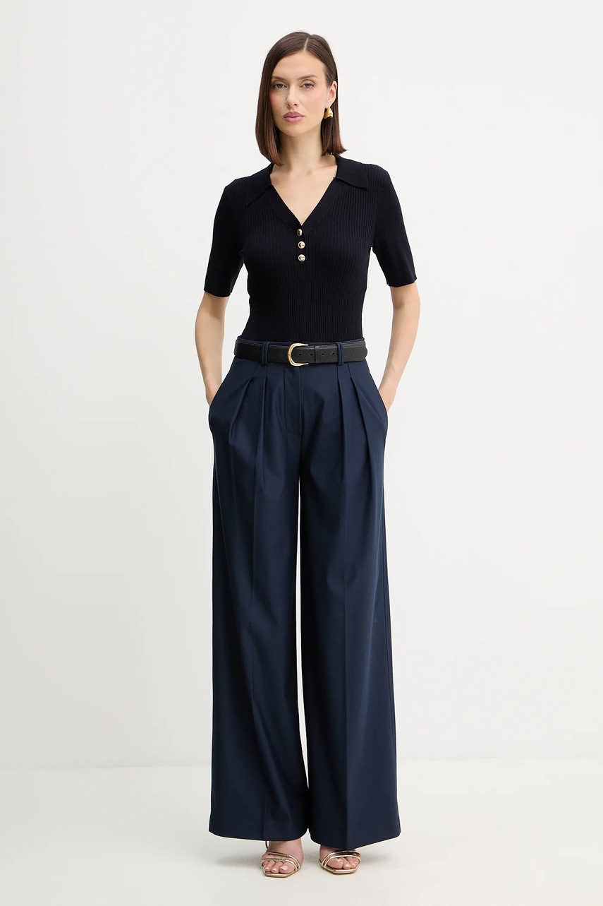 Блузка Morgan цвет синий MBANA