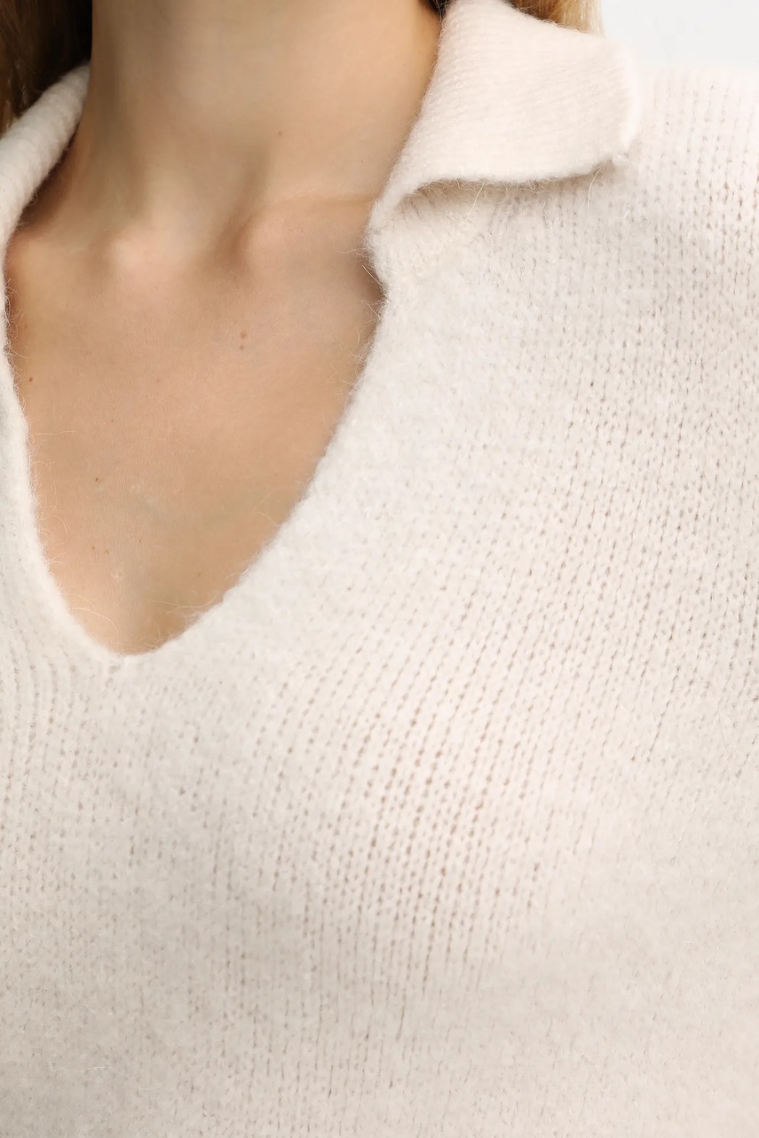 Πουλόβερ με συνδυασμό αλπακά Morgan φωτογραφία