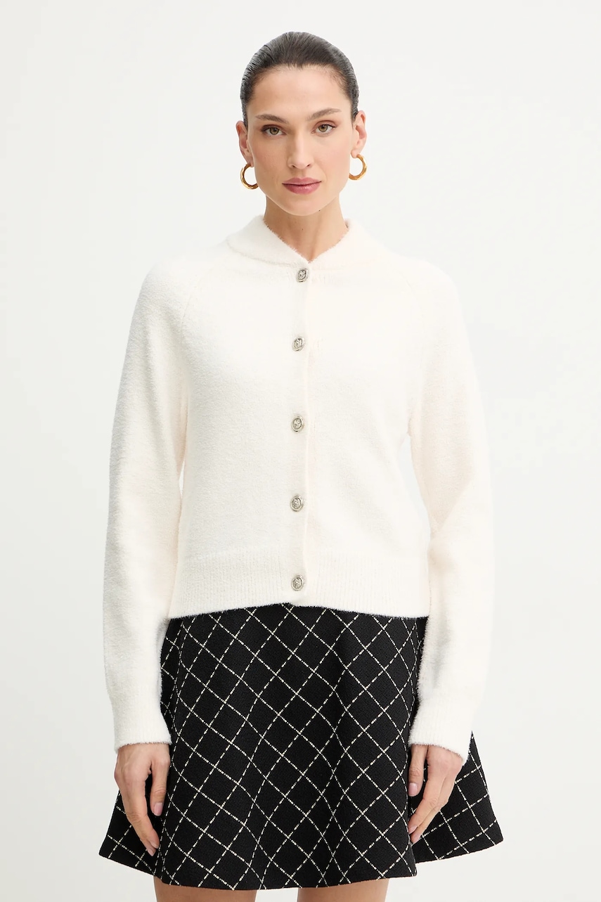 Morgan cardigan culoarea bej, MPACK