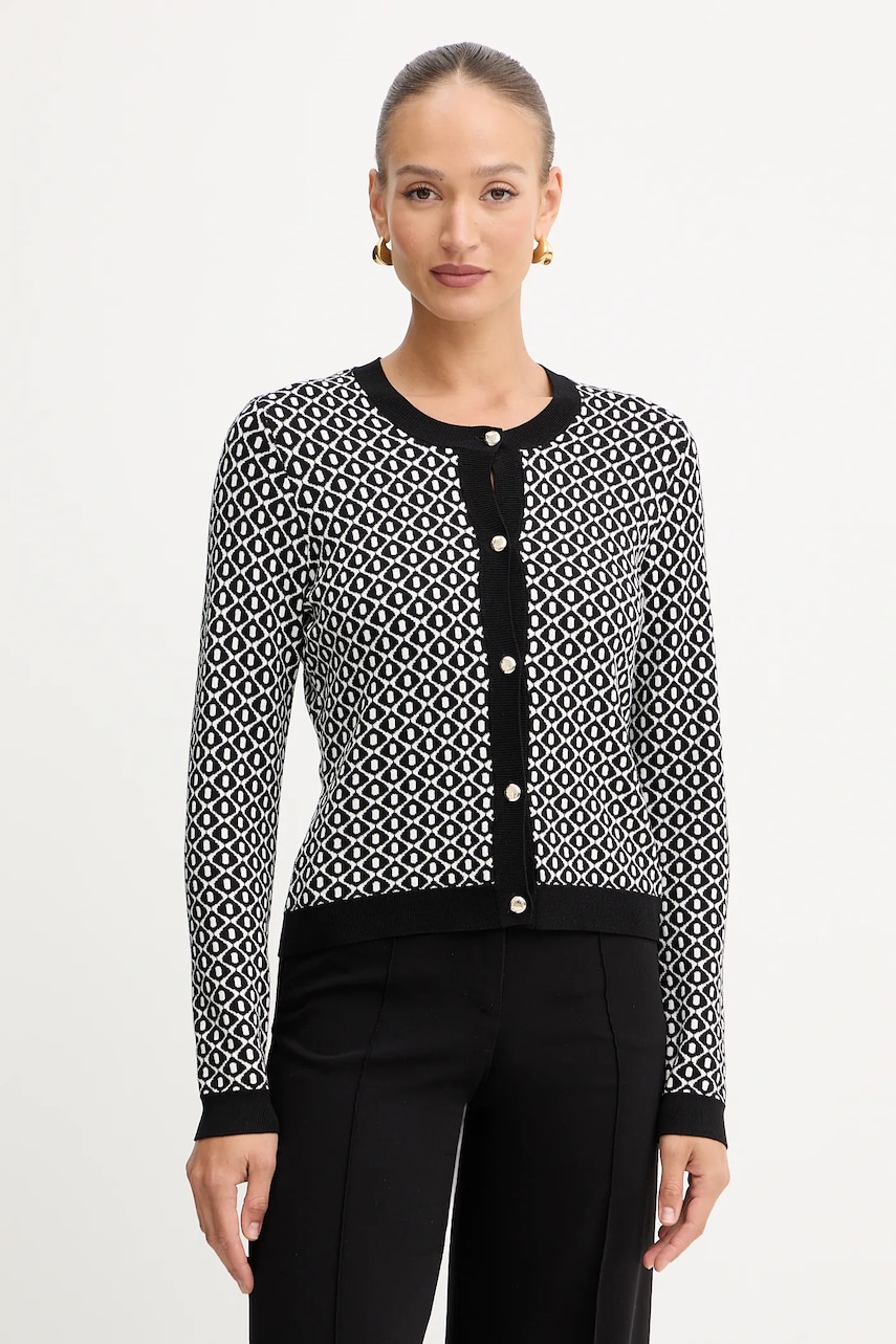 Morgan cardigan culoarea negru, light, MSIXTA