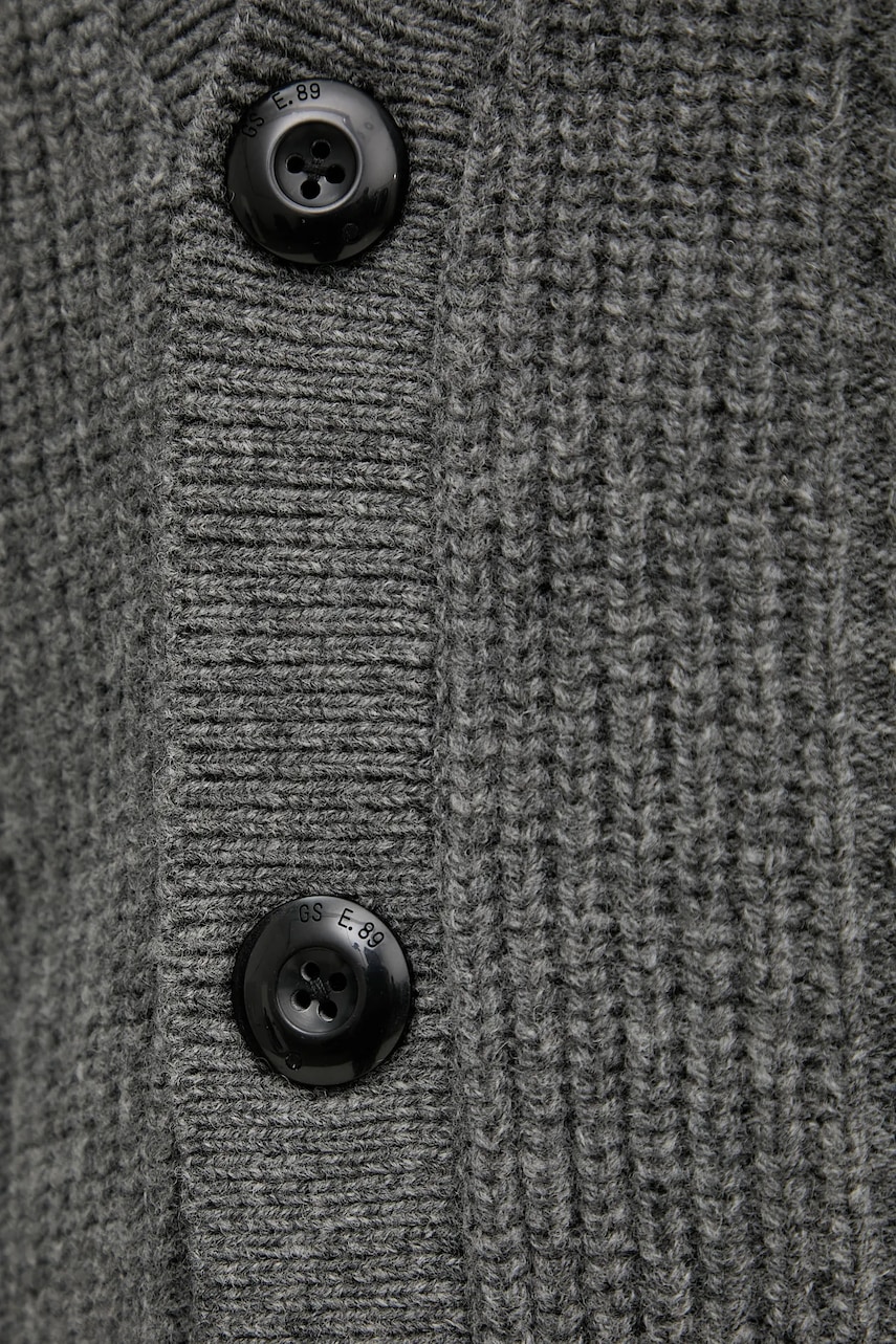 Vlnený sveter G-Star Cable cropped cardi