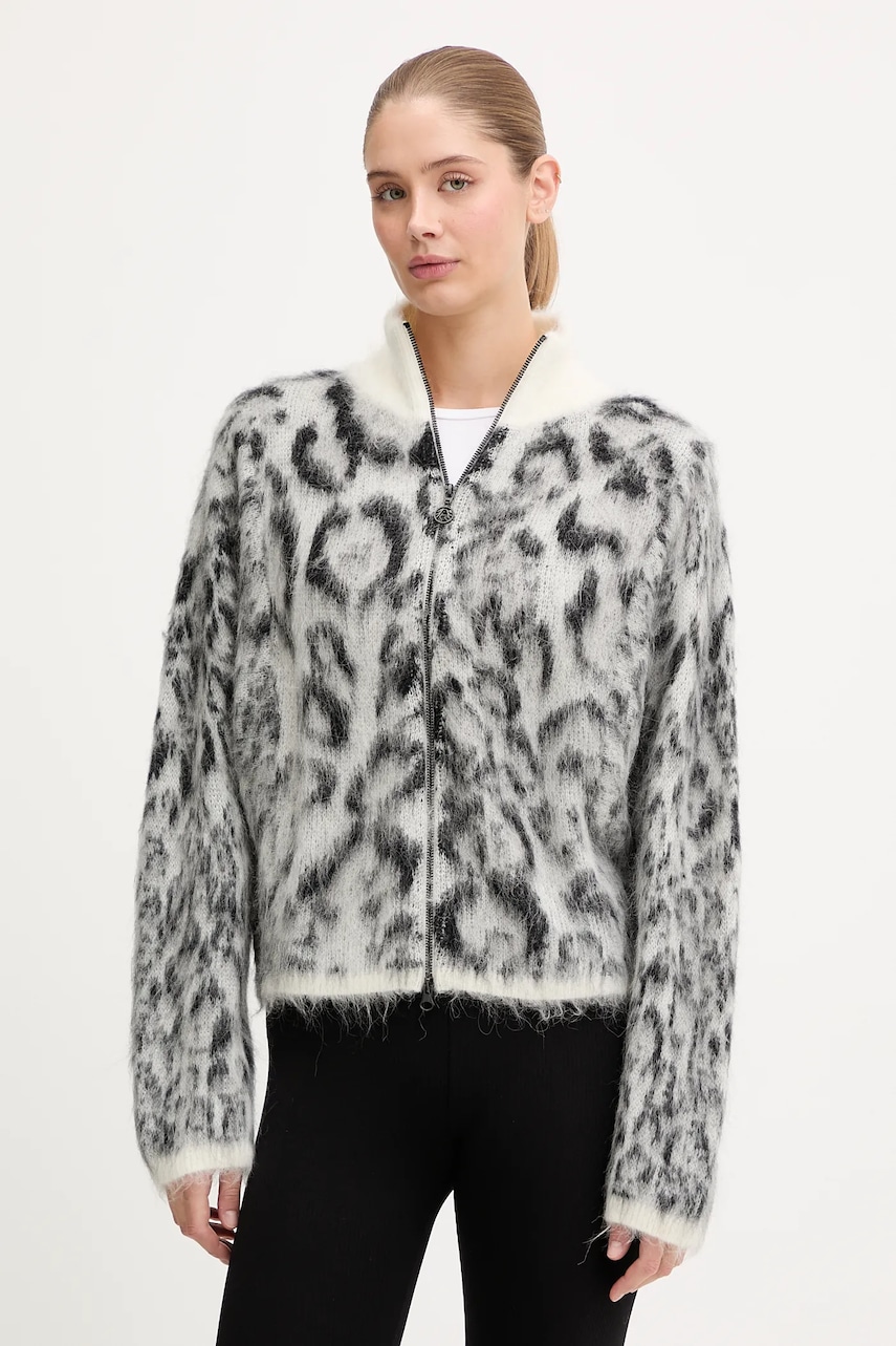 Sportalm cardigan din amestec de lână Trenton culoarea gri, light, 450210