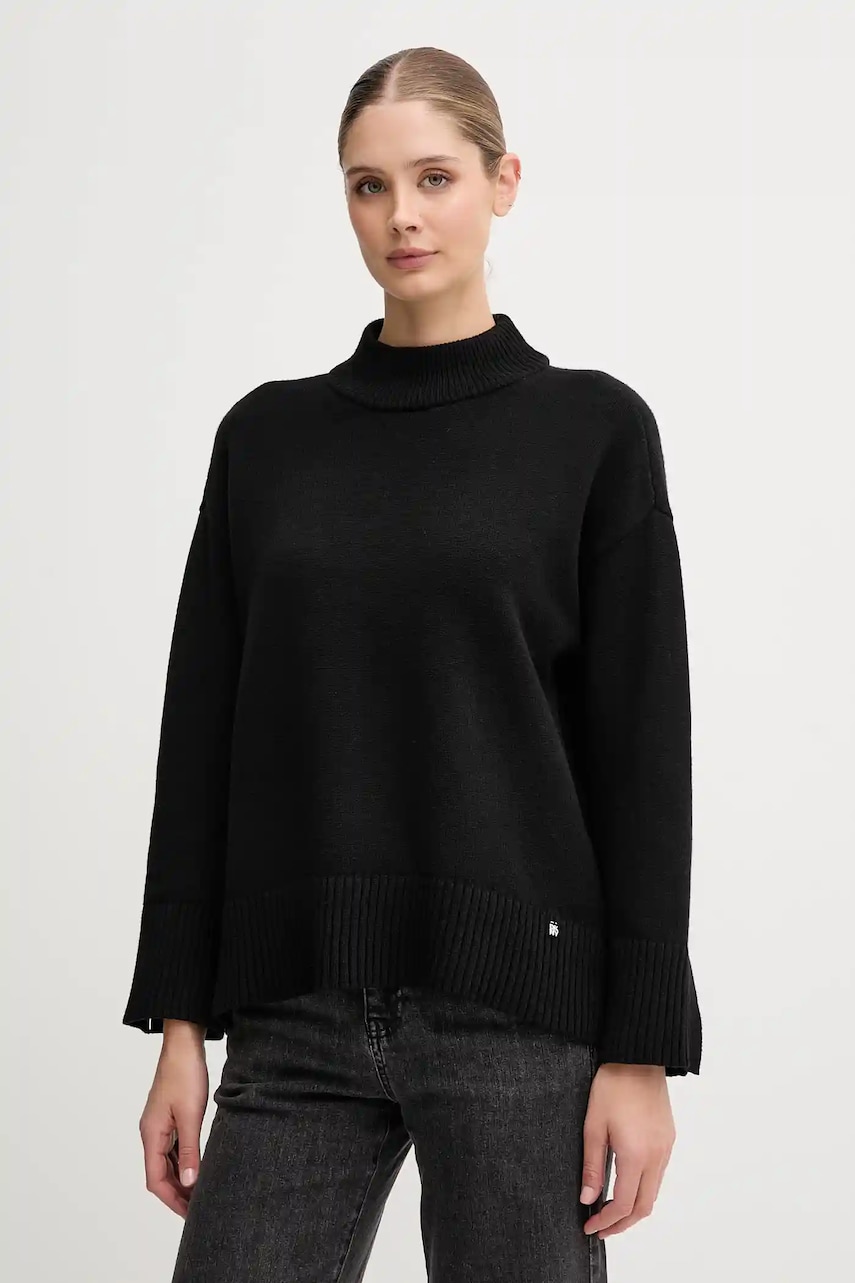 Dkny pulover culoarea negru, light, DJ5R0889