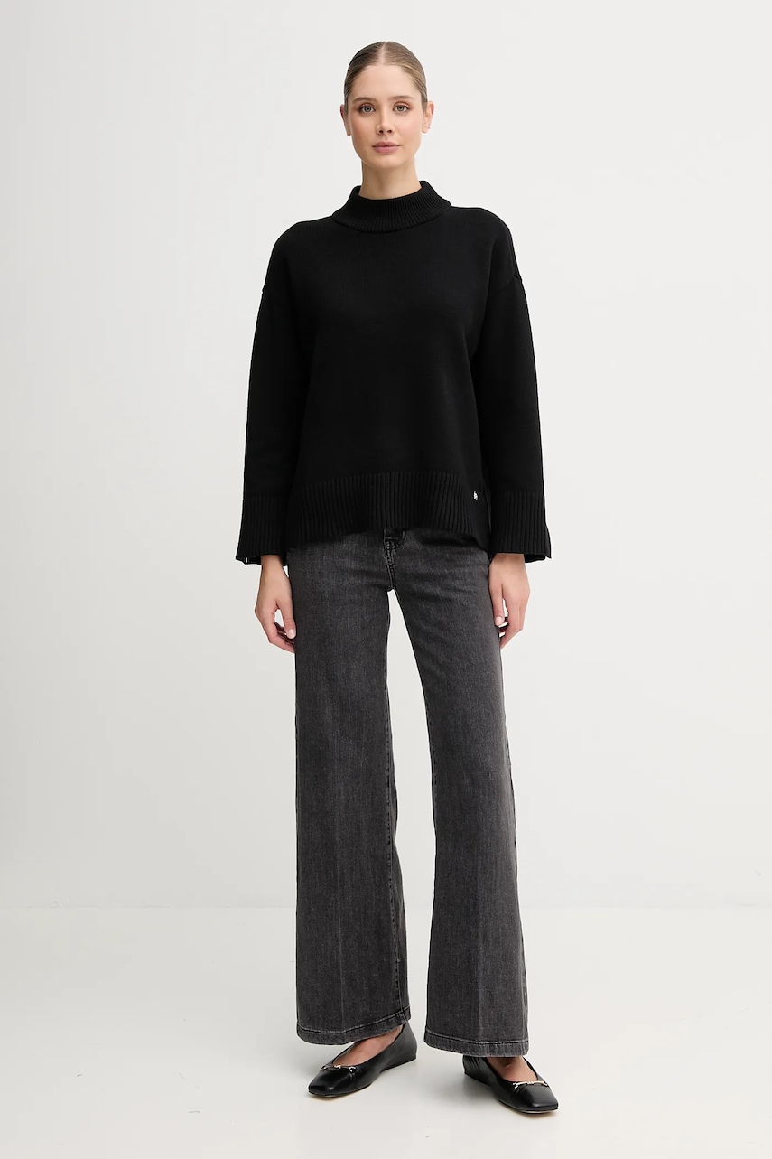 Свитер Dkny цвет чёрный лёгкий DJ5R0889