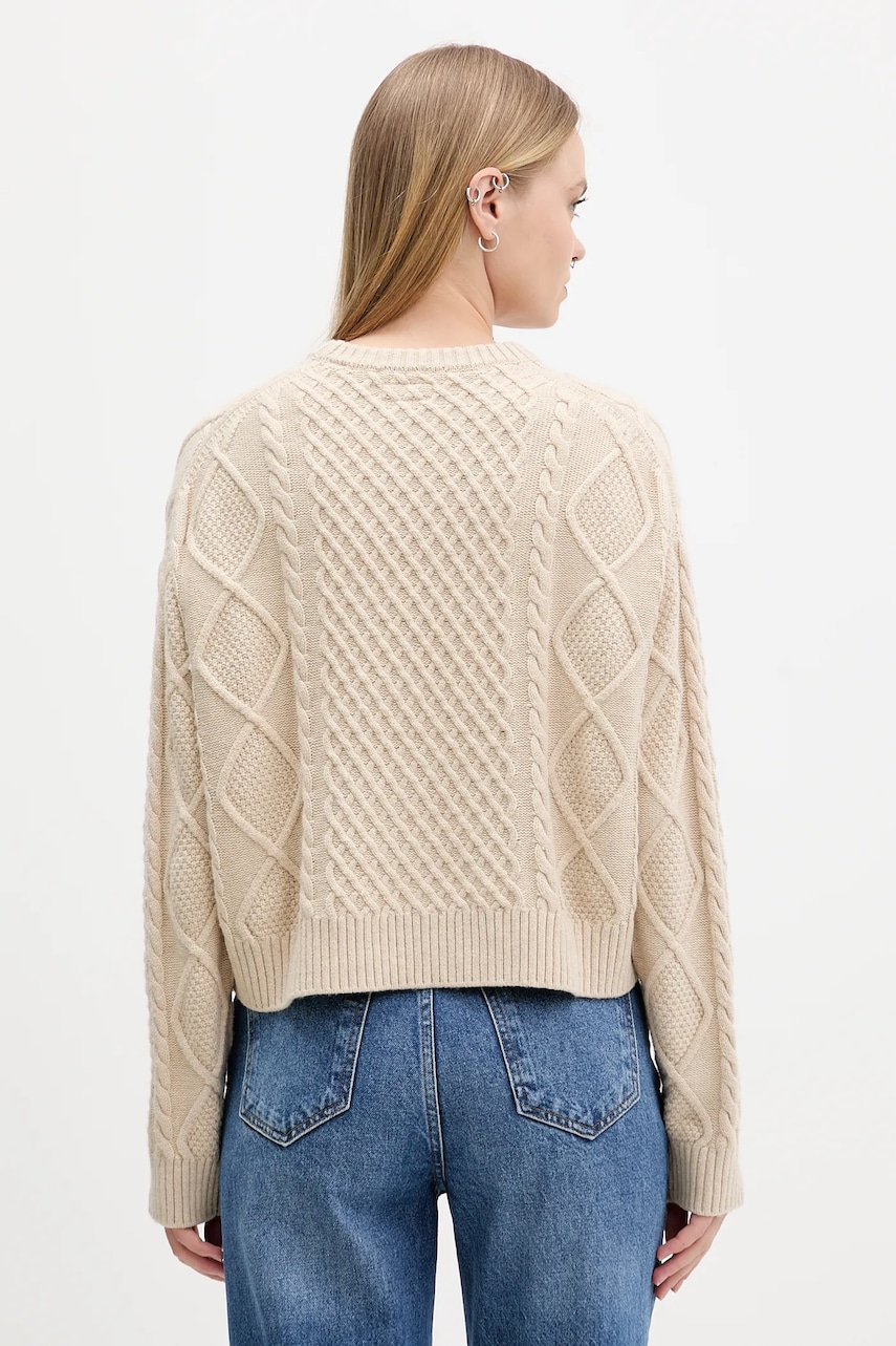 Sveter s prímesou vlny Guess Jeans