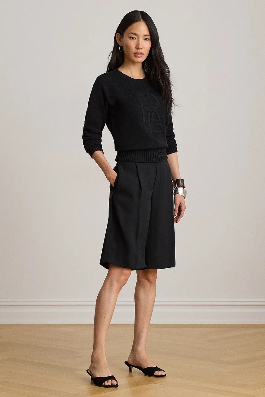 Lauren Ralph Lauren Lauren Ralph Lauren πουλόβερ γυναικείο βαμβακερό - 3