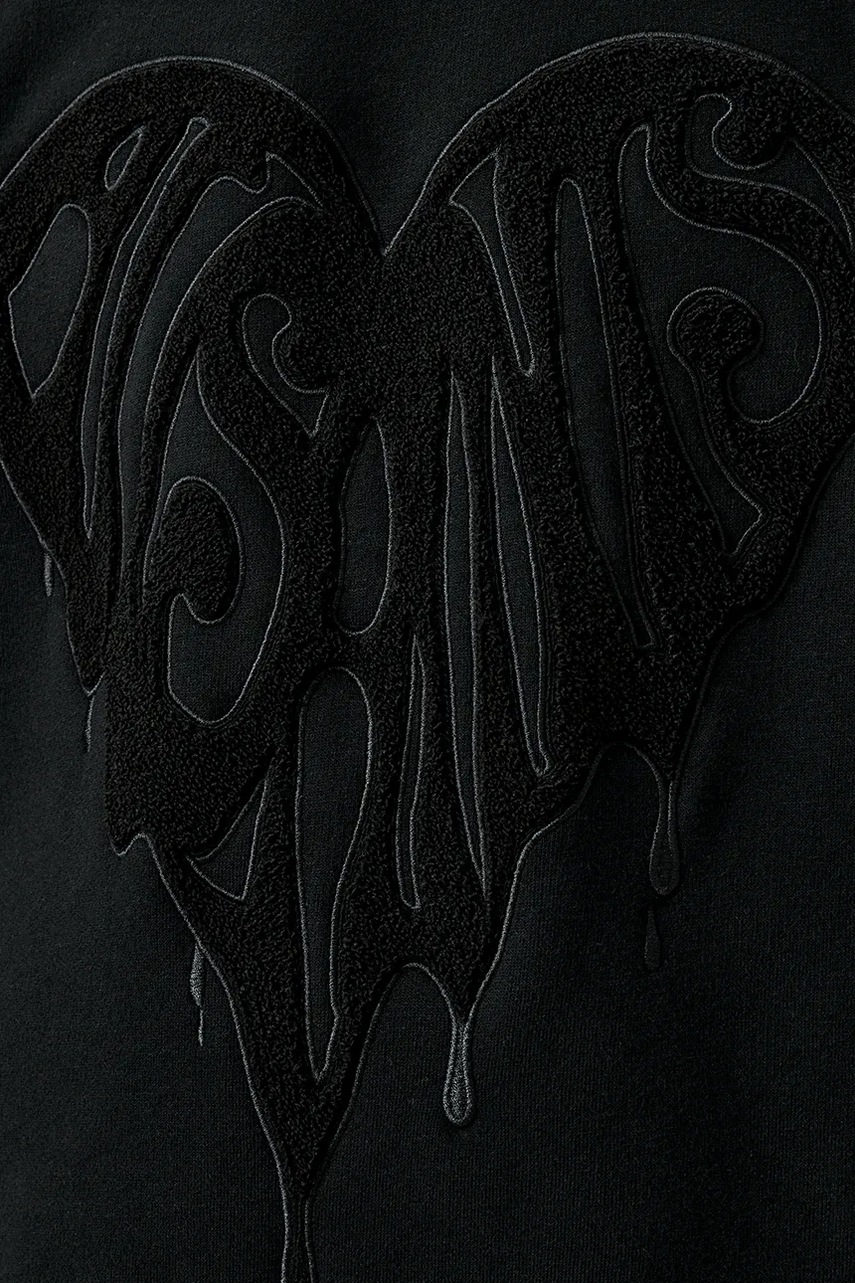 Хлопковый свитер AllSaints TRIP цвет чёрный  W032JD